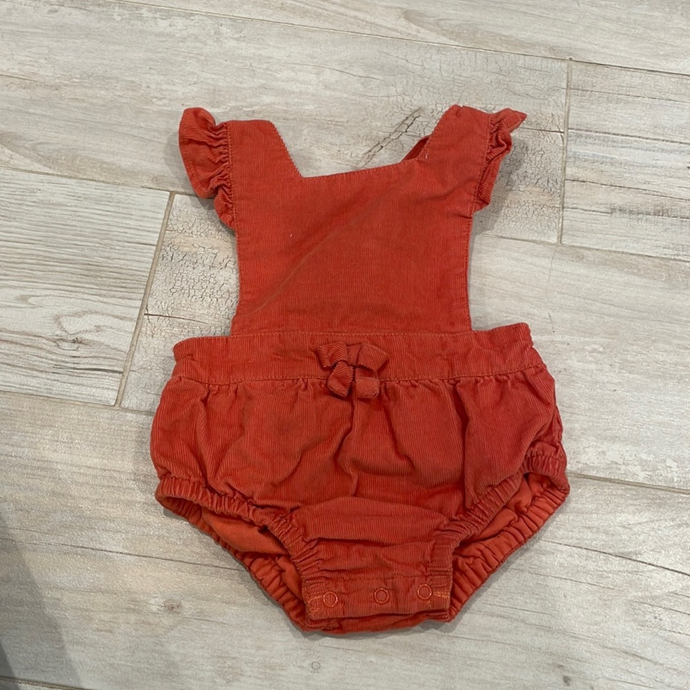 Oliver and Rain Corduroy Romper
